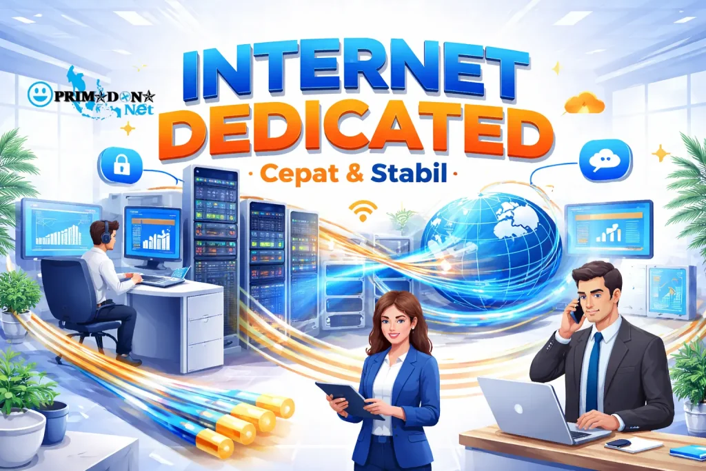 sekilas pengertian internet dedicated oleh PRIMADONA Net