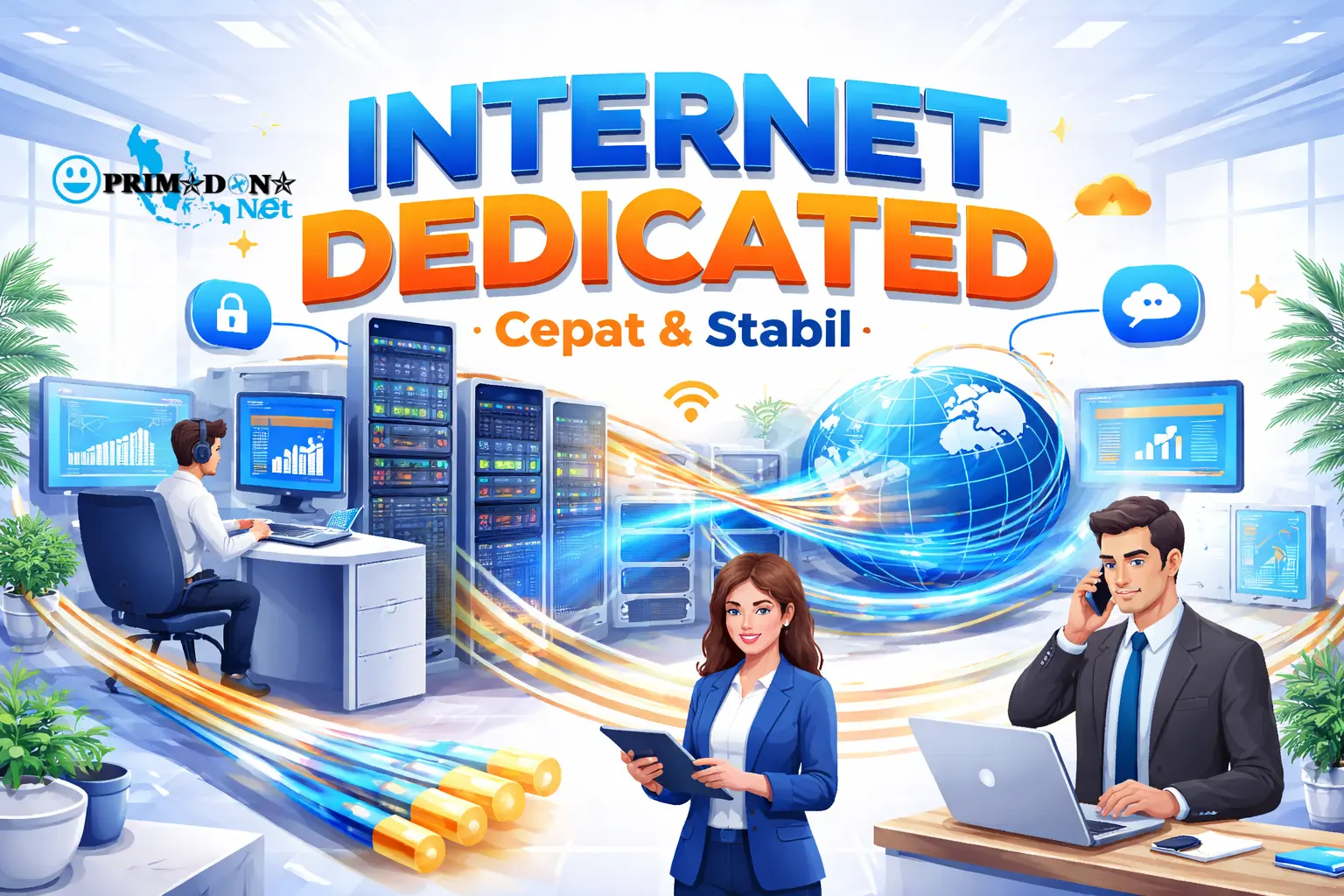 sekilas pengertian internet dedicated oleh PRIMADONA Net