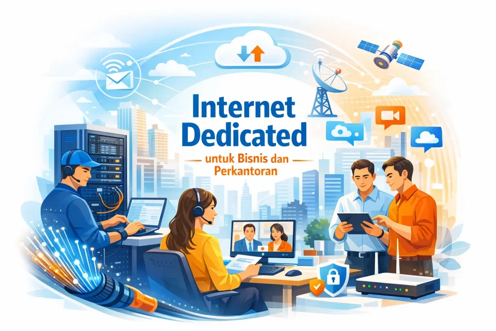 Layanan Internet Dedicated Terbaik untuk Bisnis dan Instansi