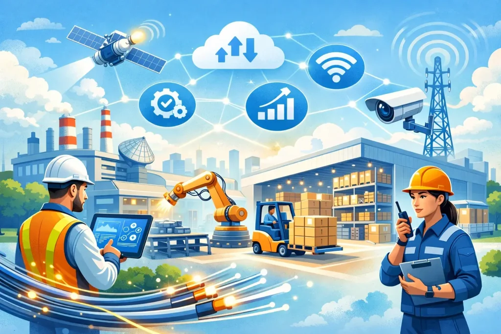 Internet Dedicated Untuk Industri (Pabrik dan Gudang)