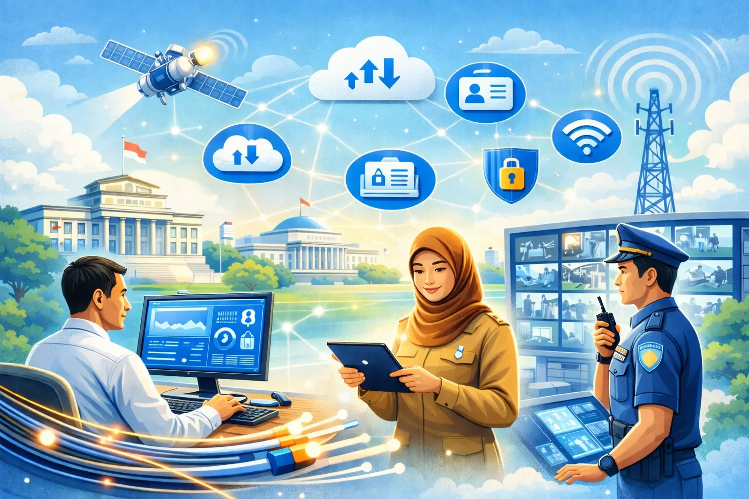 Internet Dedicated untuk Pemerintahan (Instansi dan Lembaga Negara)