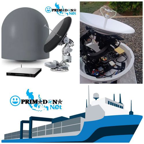 Layanan VSAT Gyro Dedicated - VSAT Marine PRIMADONA Net